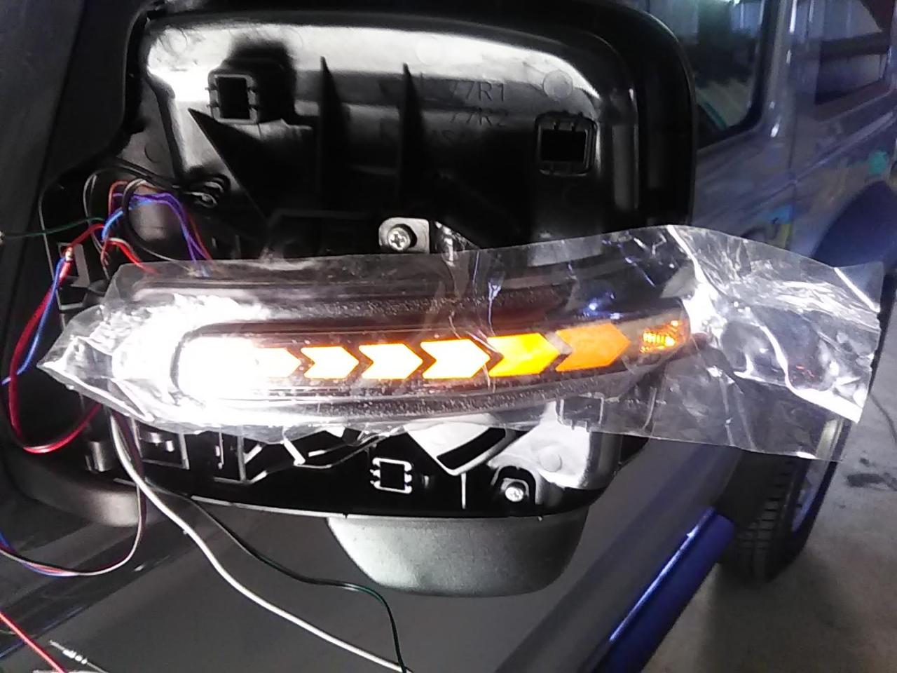 sunrise JB64 JB74 新型 ジムニー ドア ミラー シーケンシャル