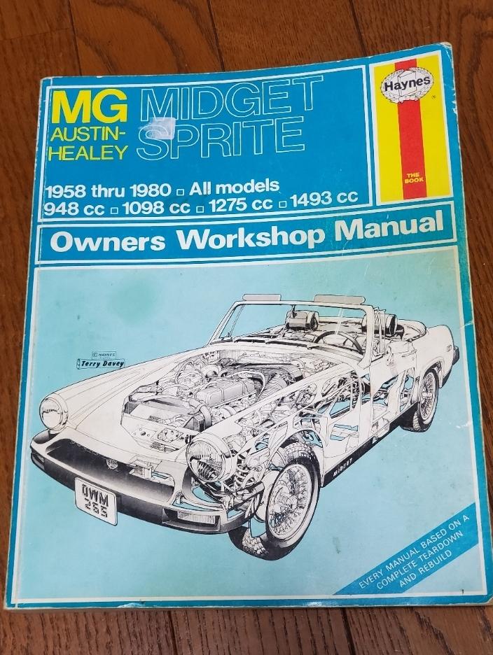Haynes MG Midget Owners Workshop Manual のパーツレビュー