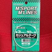 向島自動車用品製作所 M’SPORT M’LINES カジュアルテープ レッド