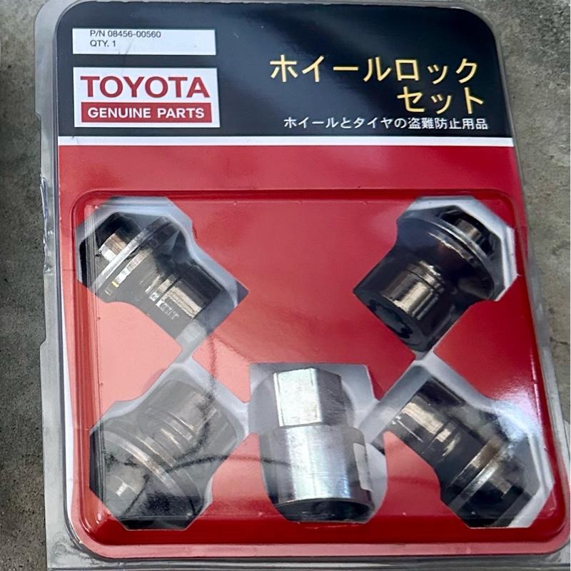 トヨタ(純正) ホイールロックセット (ブラック) M14 P1.5 の