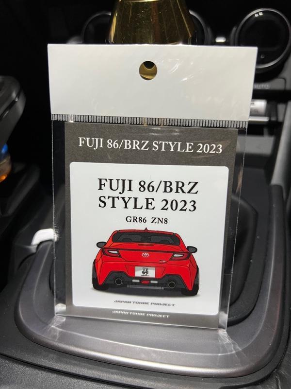 JAPAN峠PROJECT 86/BRZ style 2023限定ステッカー のパーツ