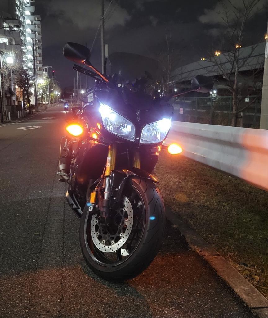 ヤマハ(純正) ロングスクリーン のパーツレビュー | FZ1 Fazer