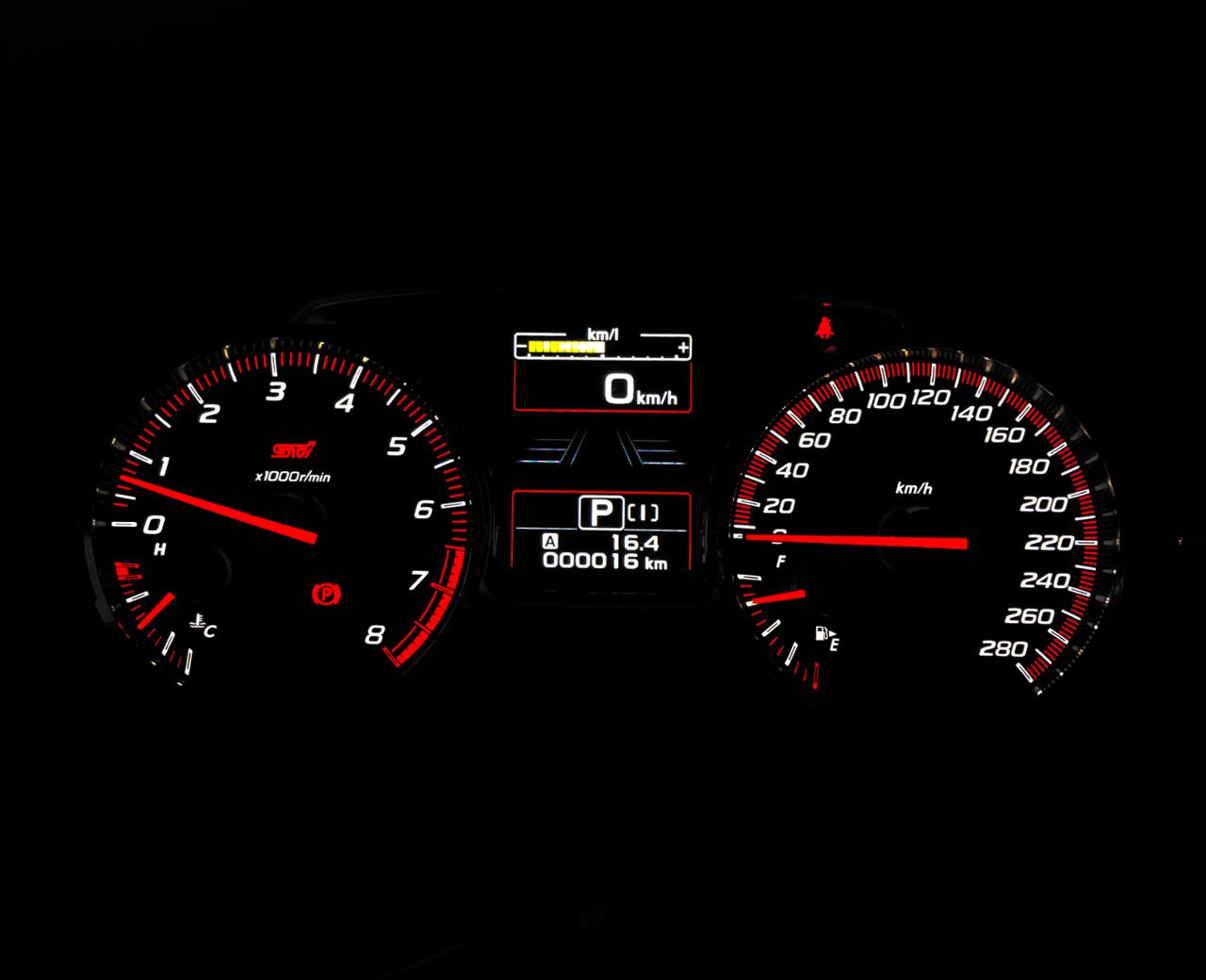 【オンライン限定商品】  tS S4 WRX スバル(純正) 280km/h のパーツ フルスケールメーター パーツ