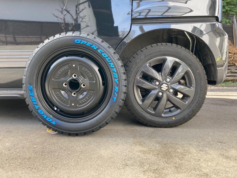 TOYO TIRES OPEN COUNTRY R/T 165/60R15 のパーツレビュー ...