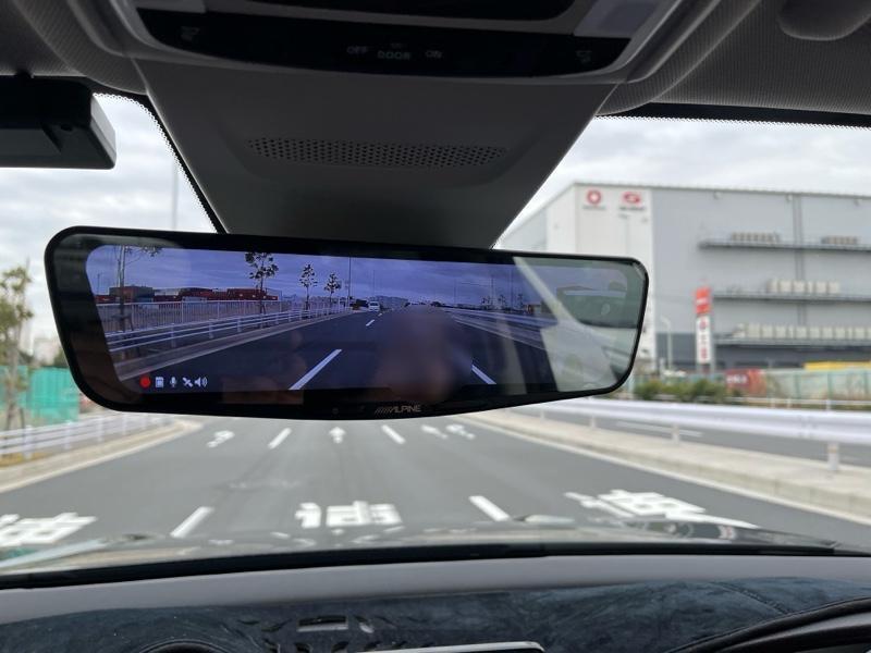 ALPINE デジタルインナーミラーDVR-DM1200A のパーツレビュー