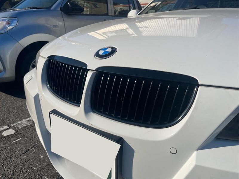 BMW 3シリーズ E90 E91 後期車 フロント用艶ありブラック
