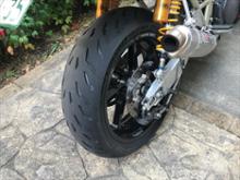 オオノスピード GSX1100S用スクリーン・タイプRチタンコート の