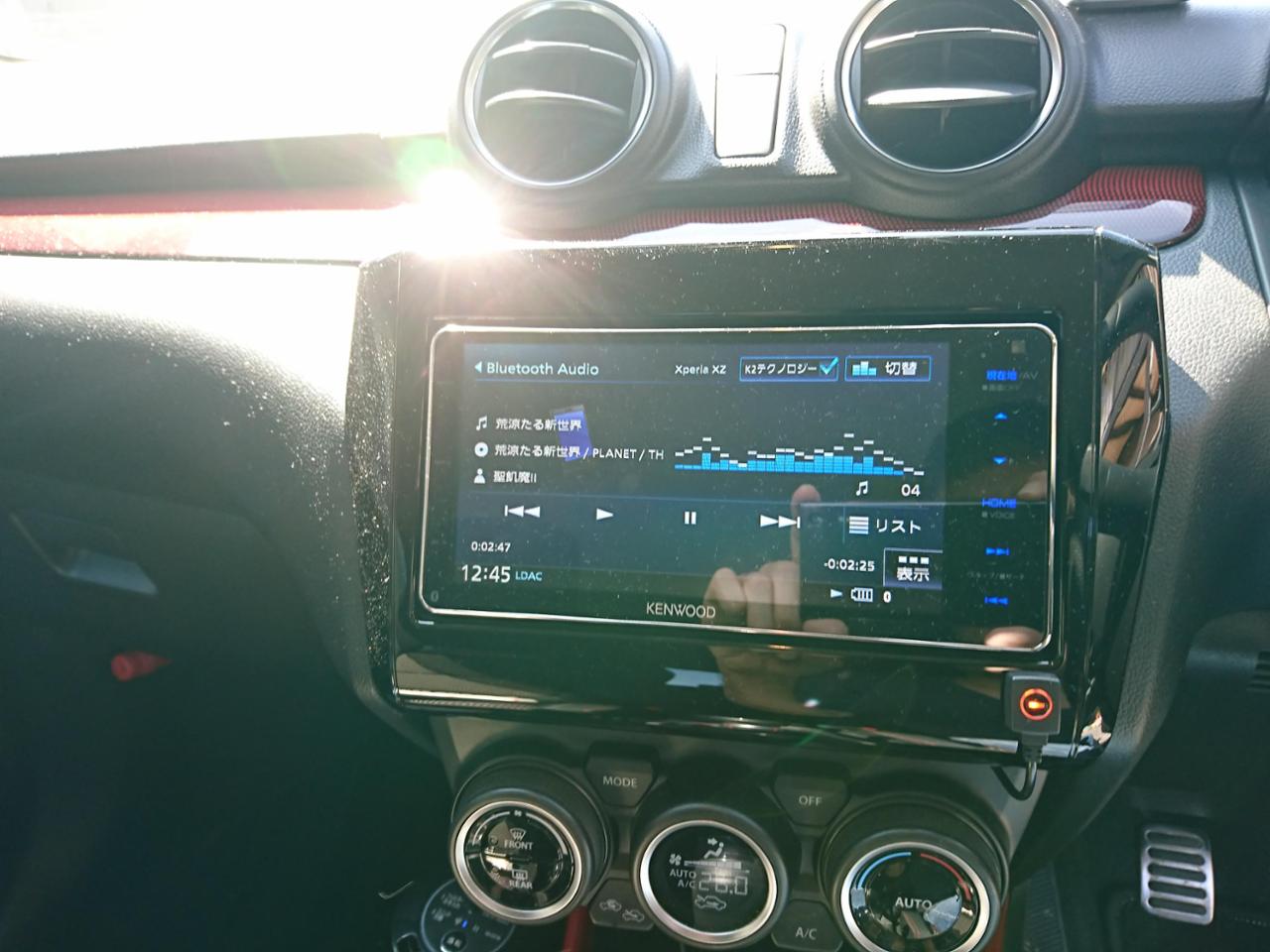 KENWOOD MDV-Z905W のパーツレビュー | スイフトスポーツ(ノブき KENWOOD MDV-Z905W のパーツレビュー | スイフトスポーツ(ノブき