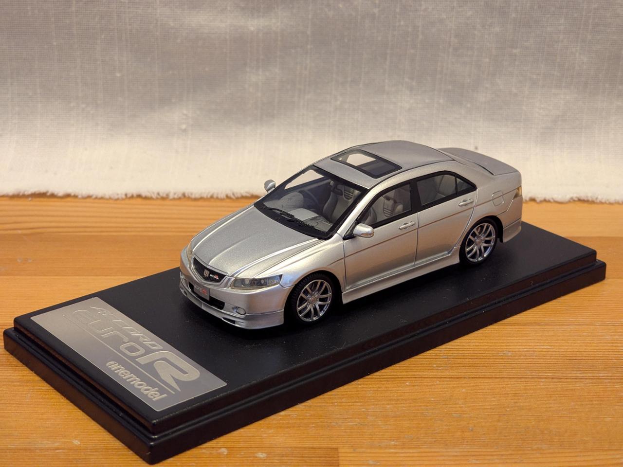 onemodel 1/43 ミニカー Honda Accord Euro CL7 Resin Model の