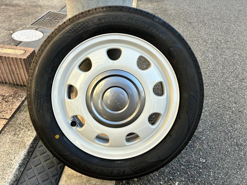 ラパン アルミホイール(シルバー/14インチ/1本分) 「スズキ純正