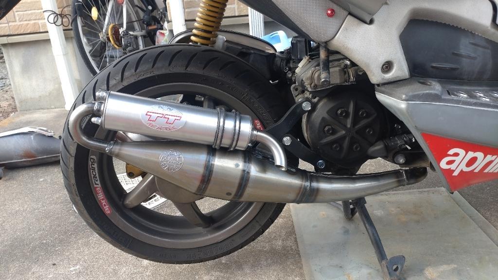 LeoVince Handmade TT のパーツレビュー | SR50(マーチ乗りの