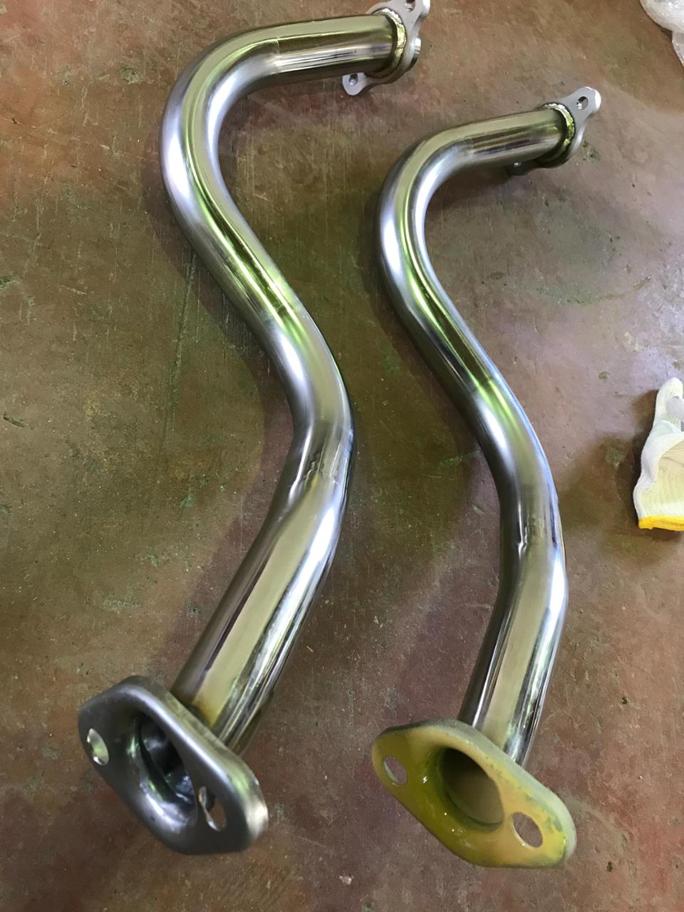 アールズ製 HA36Sアルトワークスフロントパイプ2WD用