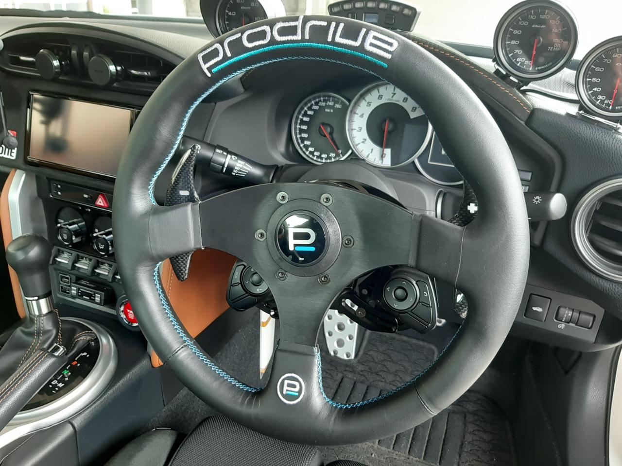 Prodrive SPORTS STEERING Type Flat のパーツレビュー | 86