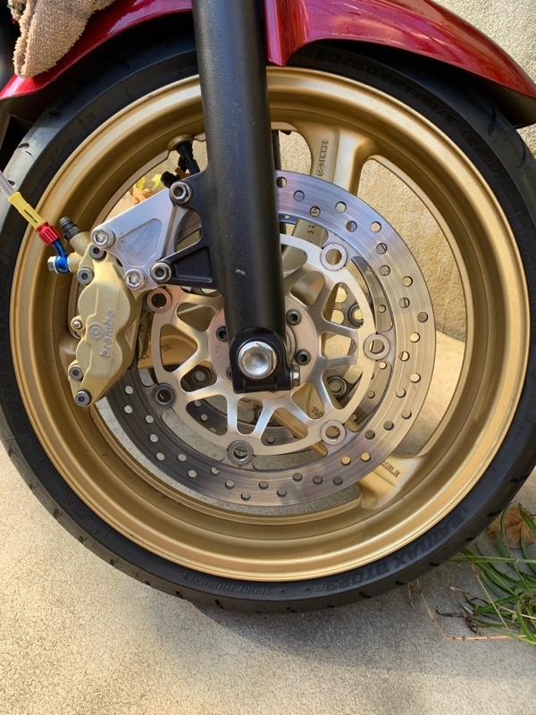 で、キャリパー交換しました！ CB400SF(NC31): 無計画的戯言系
