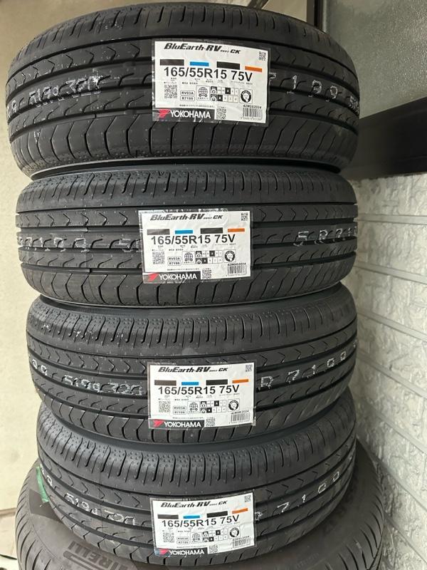 YOKOHAMA BluEarth-RV RV03CK 165/55R15 のパーツレビュー | N