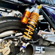 OHLINS 車高調整サスペンションキット のパーツレビュー | CB400