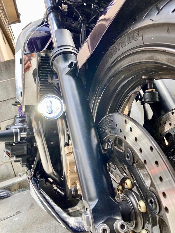 CB400SF NC31 サブライト取り付け のパーツレビュー | CB400