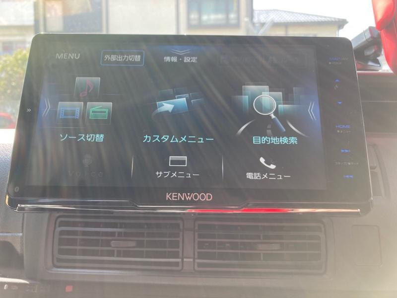 KENWOOD MDV-M908HDF のパーツレビュー | ハイゼットカーゴ