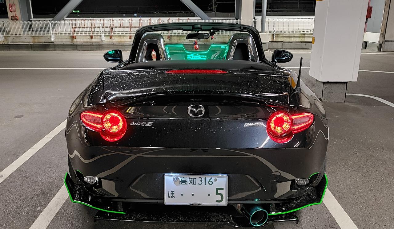 RALLYBACKER リアディフューザー のパーツレビュー