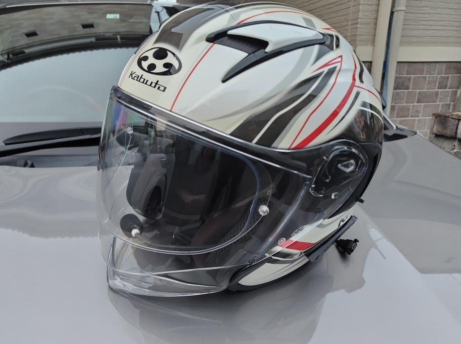 OGK SAJ-3 UICシールド UICクリア のパーツレビュー | V-Strom