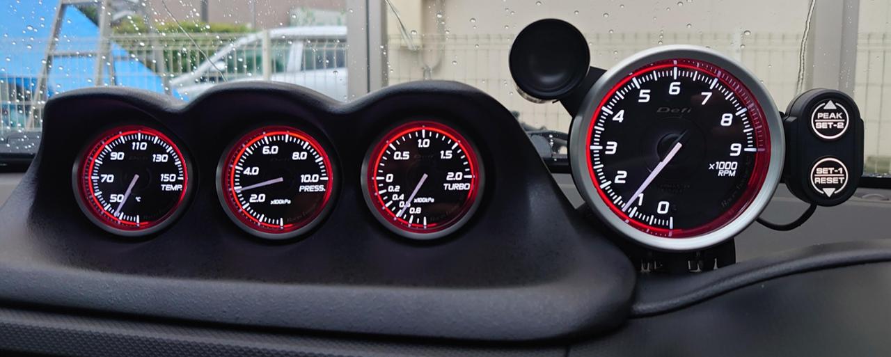 Defi Racer Gauge タコメーター のパーツレビュー | アルト