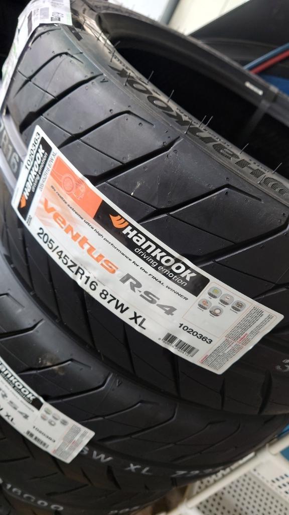 HANKOOK ハンコック ヴェンタス R-S4 Z232 205/45R16 87W XL 夏