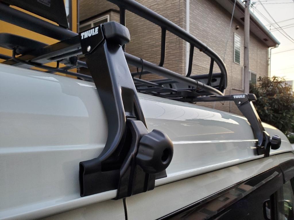 THULE トヨタ ランドクルーザー 80系 H1/10〜H10/1 ルーフ