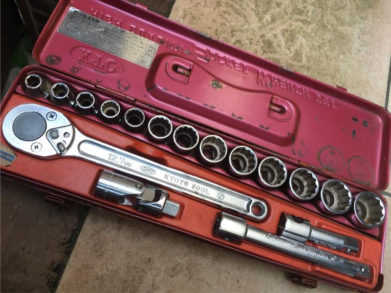 KTC / 京都機械工具 12.7sq. ソケットレンチセット B313R の KTC / 京都機械工具 12.7sq. ソケットレンチセット B313R の