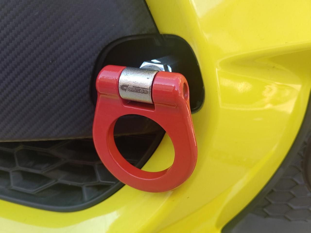 注文割引 CUSCO]ZC33S スイフトスポーツ(フロント)用可倒式牽引フック パーツ