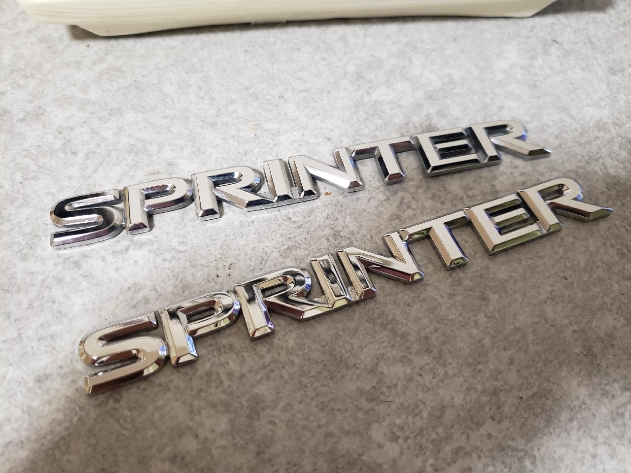 トヨタ 純正 Sprinter車名エンブレム のパーツレビュー スプリンター どりあん みんカラ トヨタ 純正 Sprinter車名エンブレム のパーツレビュー スプリンター どりあん みんカラ