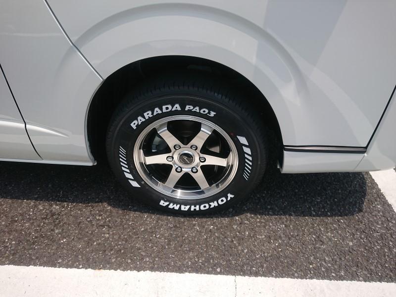 YOKOHAMA PARADA PA03 215/65R16C のパーツレビュー YOKOHAMA PARADA PA03 215/65R16C のパーツレビュー