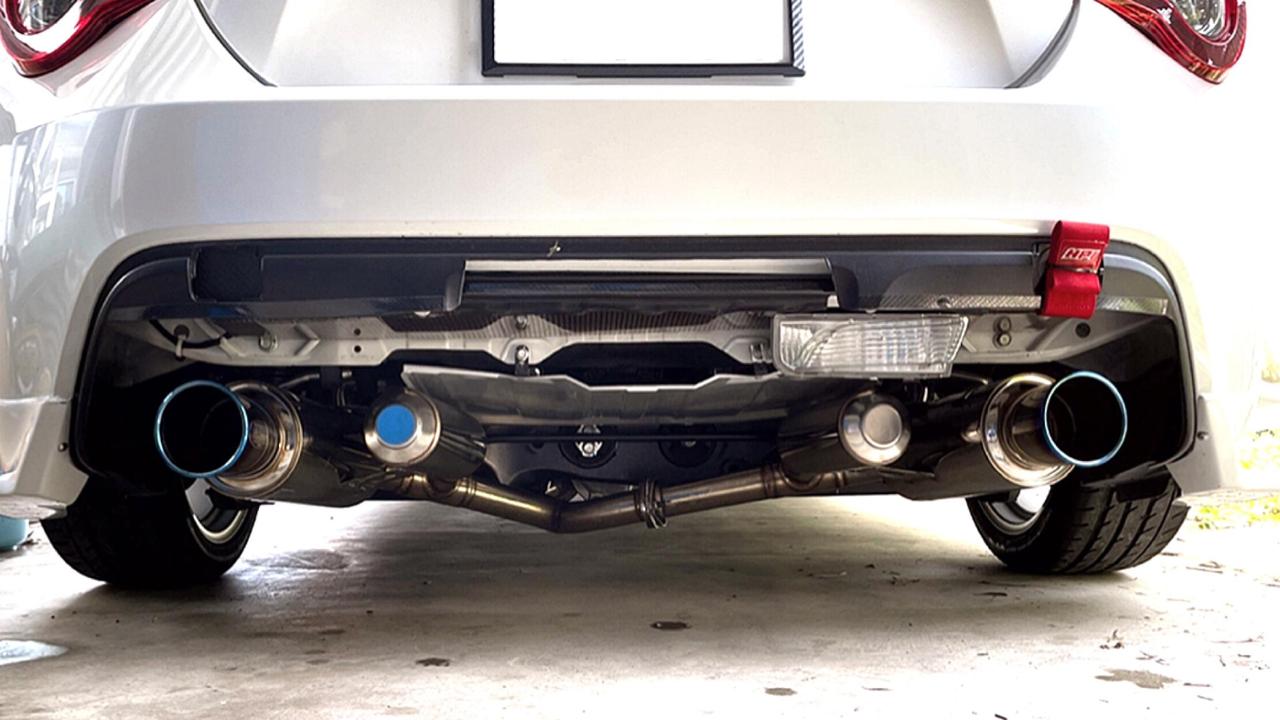 86,BRZ】柿本改GT1.0Z マフラー