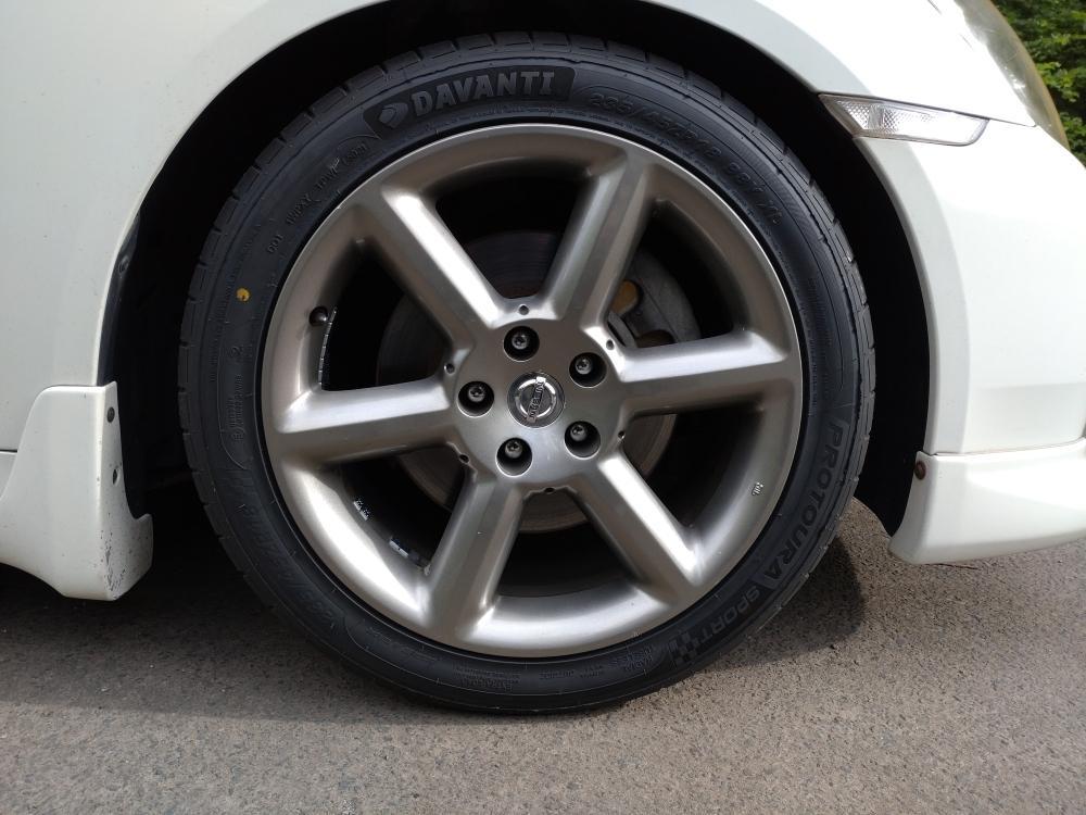 日産(純正) Z33純正ホイール のパーツレビュー | スカイライン