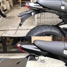 SIPPE SYSTEM フェンダーレスキット シャーク のパーツレビュー