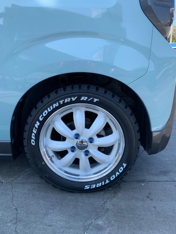 TOYO TIRES OPEN COUNTRY R/T 165/60R15 のパーツレビュー