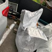 大阪繊維資材 鍵穴付タフタバイクカバー（サイズ1）