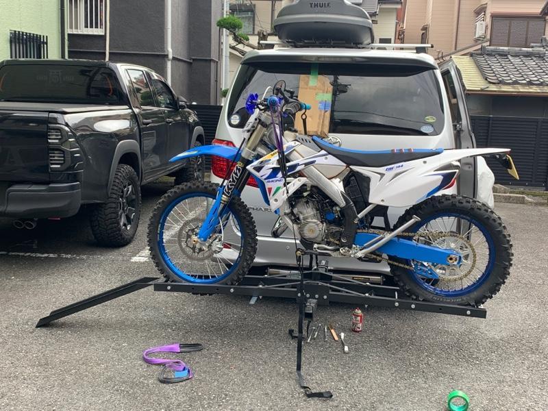 WEIMALL バイクキャリア ヒッチメンバー 運搬 バイクヒッチ