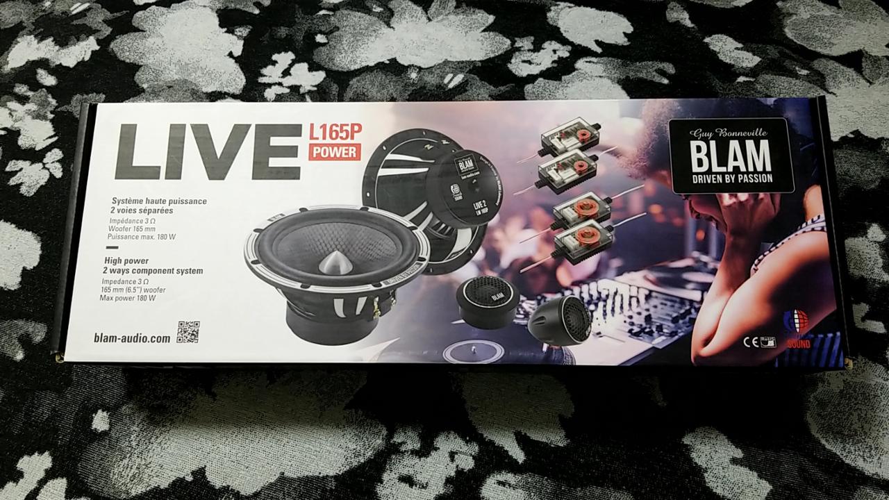 BLAM LIVE L165P 2way のパーツレビュー | ハリアー(親指職人