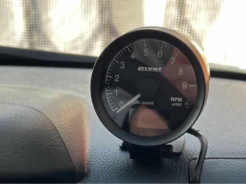 PIVOT DUAL GAUGE RSタコメーター(DRX-T) のパーツレビュー 