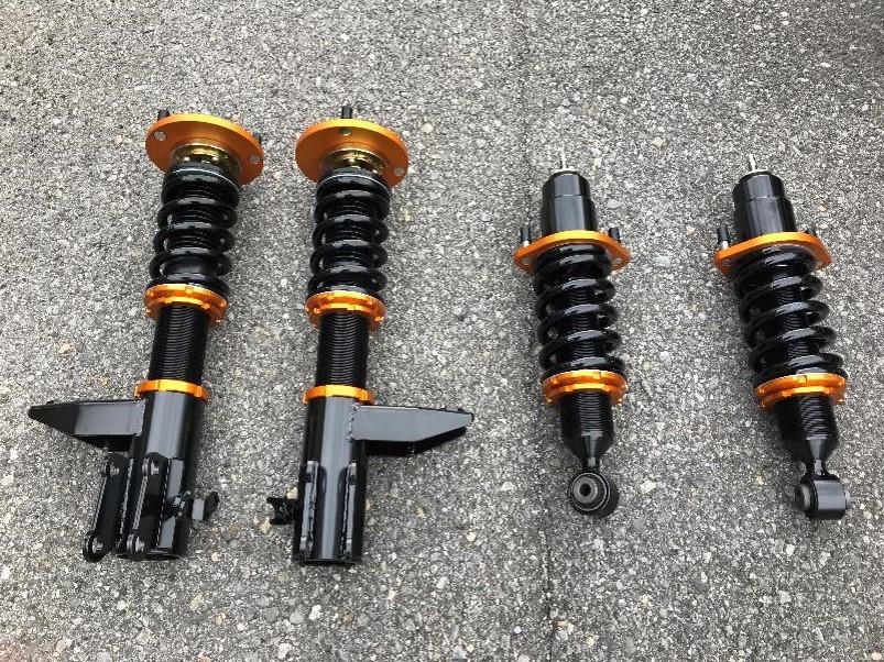RBM HighEndモデル　レーシングサスペンション 2個セット　ブラック J'S RACING ブラックシリーズダンパーキット RS のパーツ