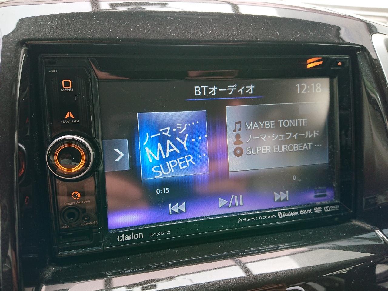 99000-79AB1 (GCX513) スズキ純正ディーラーオプションナビ 走行