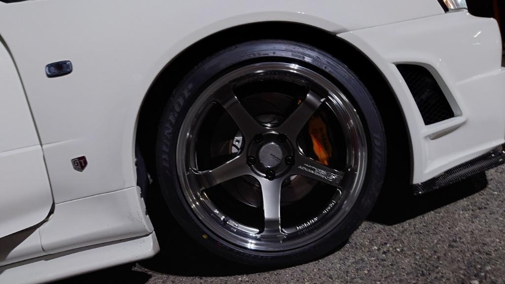 DUNLOP DIREZZA ZⅢ のパーツレビュー | スカイラインGT‐R(ら