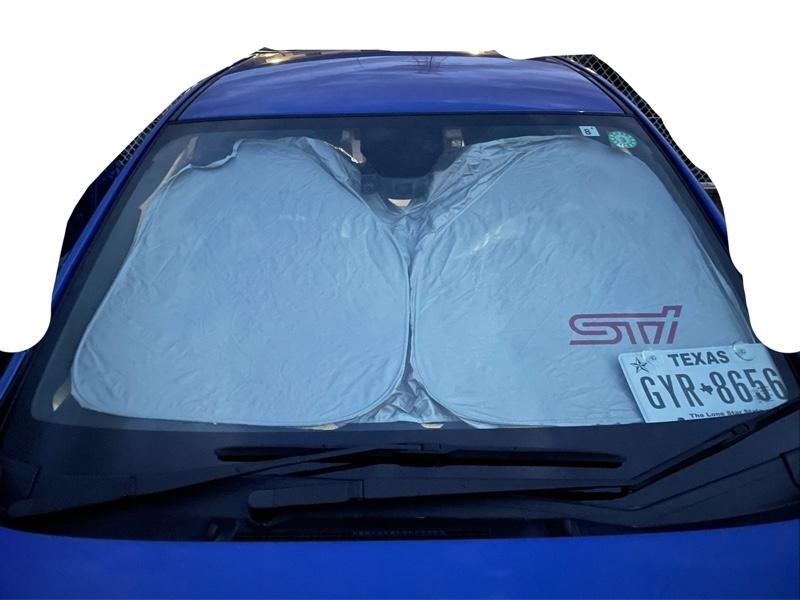 STI ステアリングカバー付きサンシェード のパーツレビュー