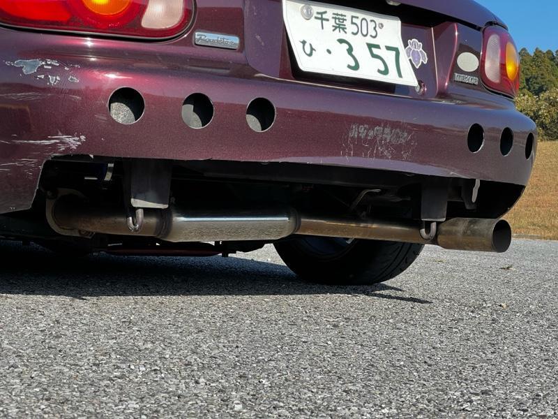 NBロードスター Buddy Club SPEC Ⅱ 廃番 マフラー Buddy Club RACING SPEC MUFFLER SPEC Ⅱ のパーツレビュー