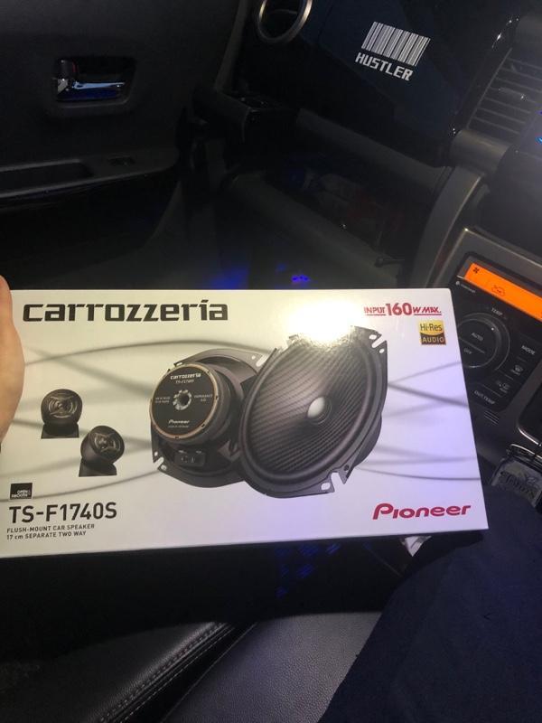 PIONEER / carrozzeria TS-F1740S のパーツレビュー | ハスラー