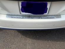 リヤバンパープロテクター 北米日産純正(ホクベイニッサン / ユーエス ...