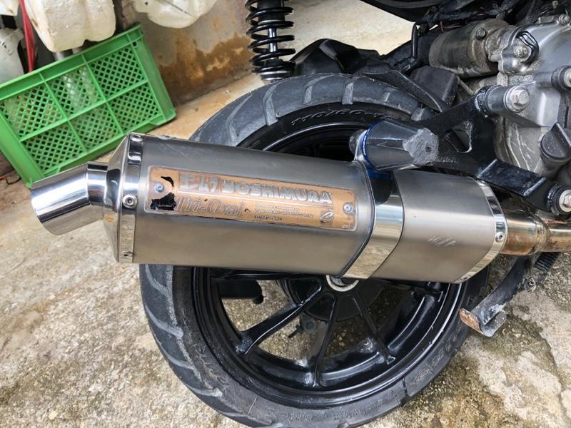 ヨシムラ トライオーバルサイクロン のパーツレビュー