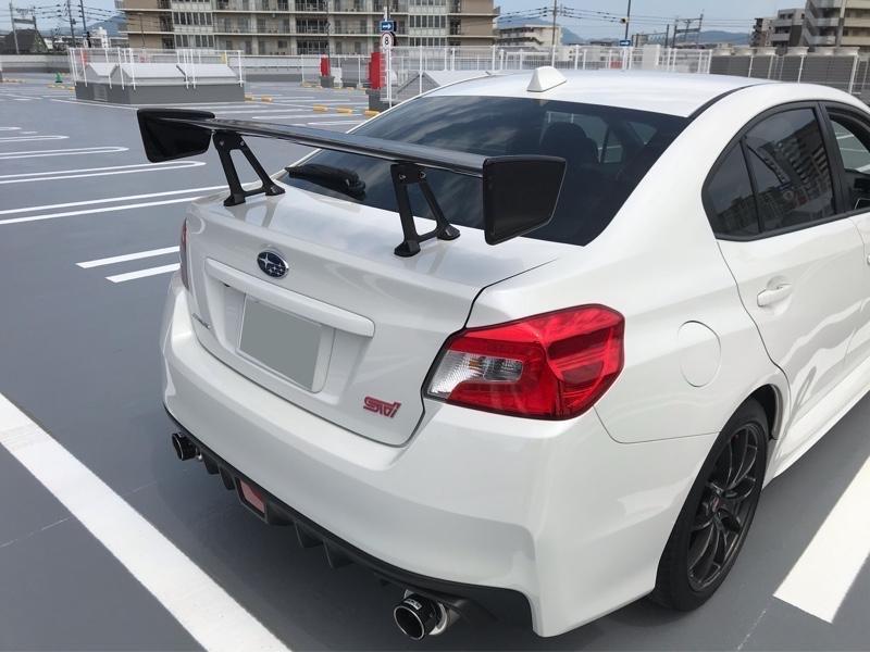 STI ドライカーボンリアスポイラー のパーツレビュー | WRX STI(Ryo(・ω・)【STI】) | みんカラ