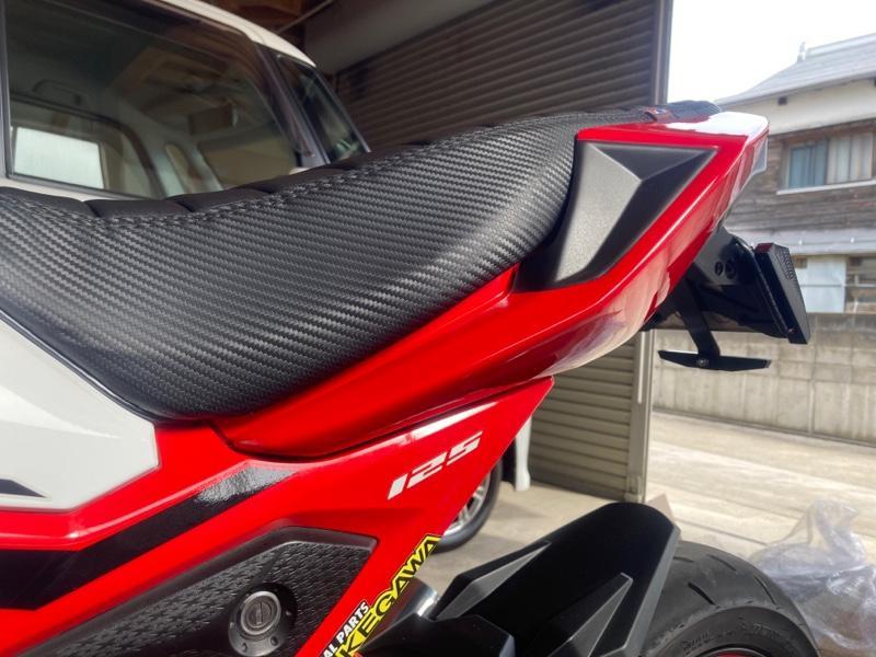 グロム JC75 リヤカウル と 汎用アンダーカウル（SNB Honda