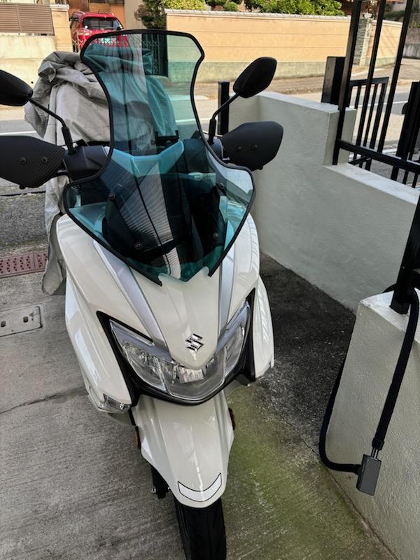 旭風防 ナックルバイザー バーグマンストリート125EX のパーツ